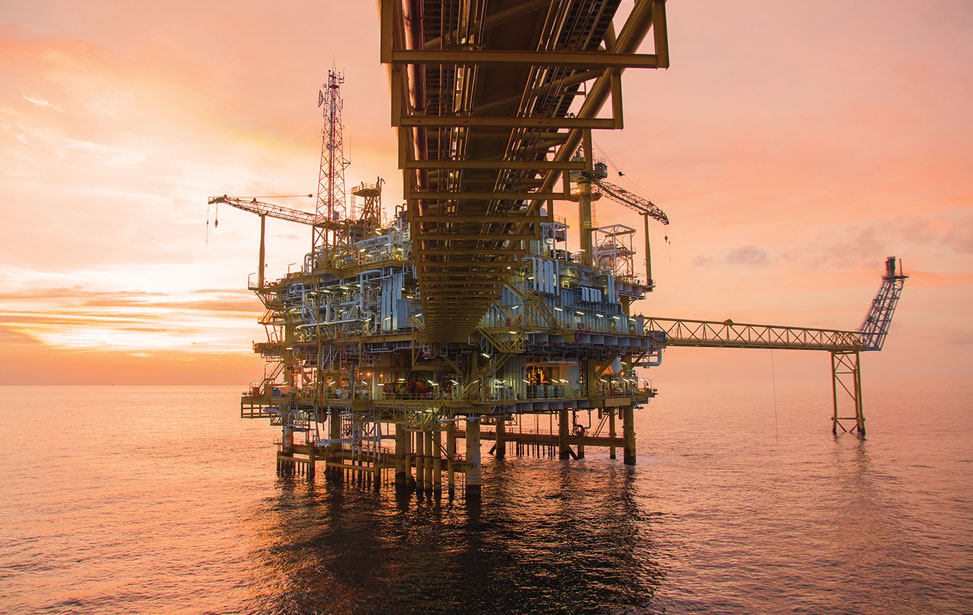 Offshore Oil and Gas Platform