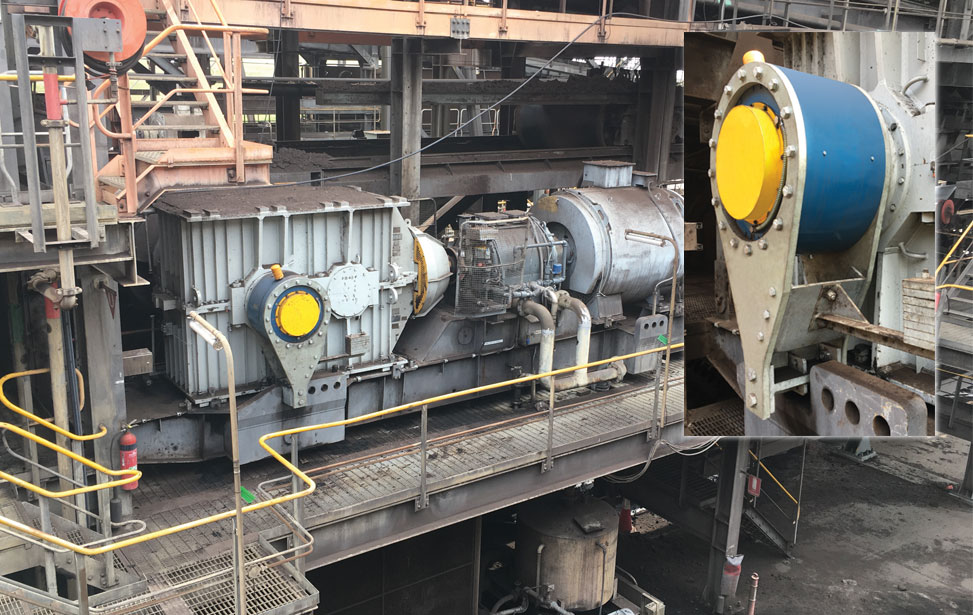 Stieber Clutch Custom FA Series On Mine Conveyor