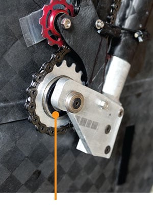 Stieber CSK PP for AeroVelo Speed Bike