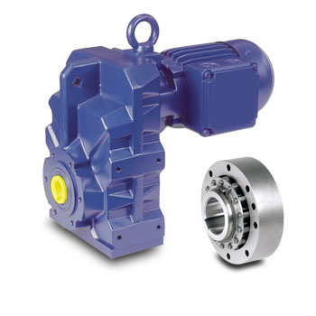 Bauer BF Series Geared Motor and Stieber RSCI Backstop